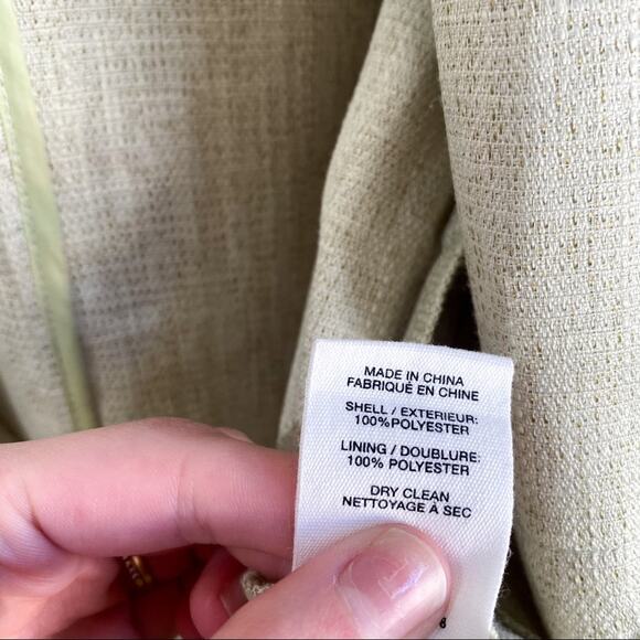 NWT Avec Les Filles Sage Green Hooded Zip Up‎ Utility Jacket - Picture 5 of 6